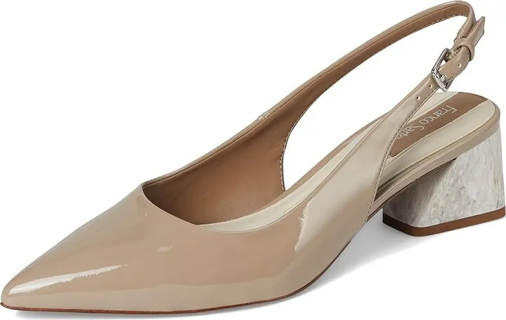 Franco Sarto Racer Women's Shoes Grey : 9.5 M, Textile/Suede/Leather - Image 5