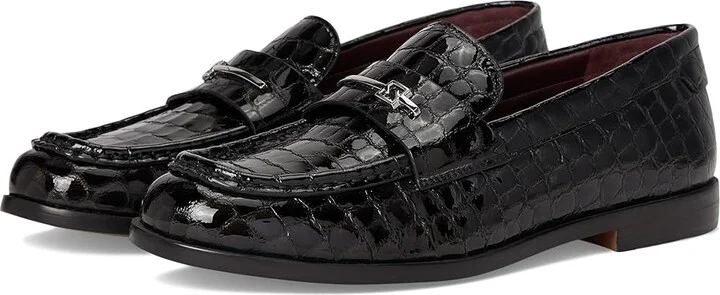 Franco Sarto Riley Women's Shoes Black Croco : 7 M, Leather