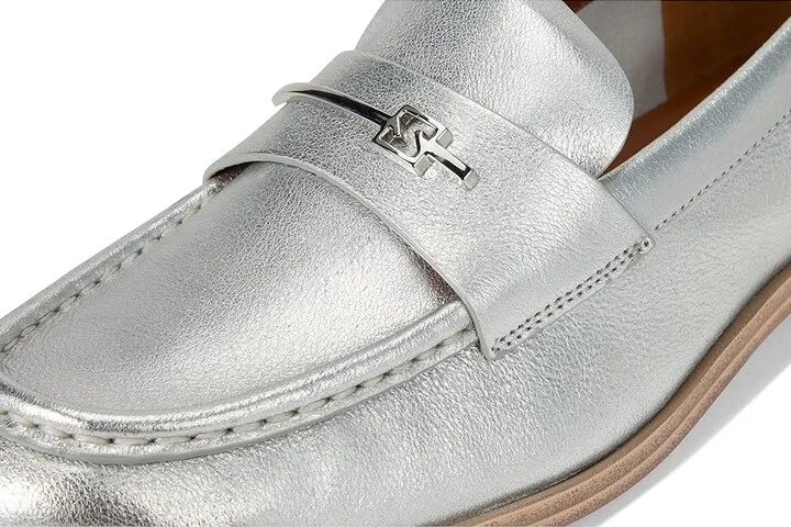 Franco Sarto Riley Women's Shoes Silver : 5.5 M, Leather/Rubber/Suede - Image 7