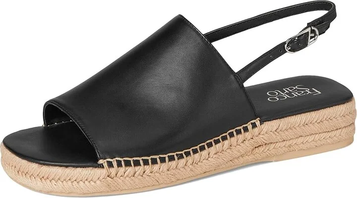 Franco Sarto Rune Women's Sandals Black : 6.5 M, Leather - Image 5