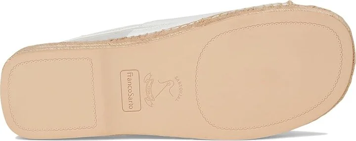 Franco Sarto Rune Women's Sandals Bright White : 7.5 M, Leather - Image 3