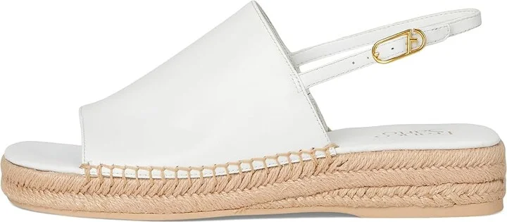 Franco Sarto Rune Women's Sandals Bright White : 7.5 M, Leather - Image 6