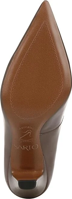 Franco Sarto Sage Women's Sandals Truffle Brown : 9 M, Leather/Rubber - Image 3