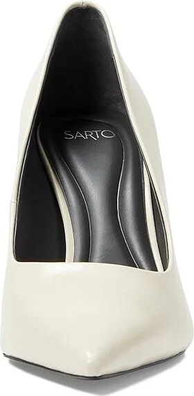 Franco Sarto Sage Women's Sandals Vanilla White : 6 M, Leather/Rubber - Image 2