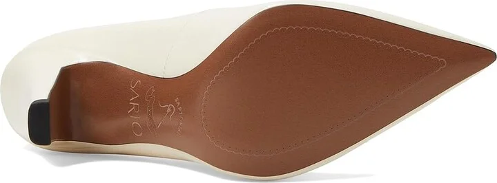 Franco Sarto Sage Women's Sandals Vanilla White : 6 M, Leather/Rubber - Image 3