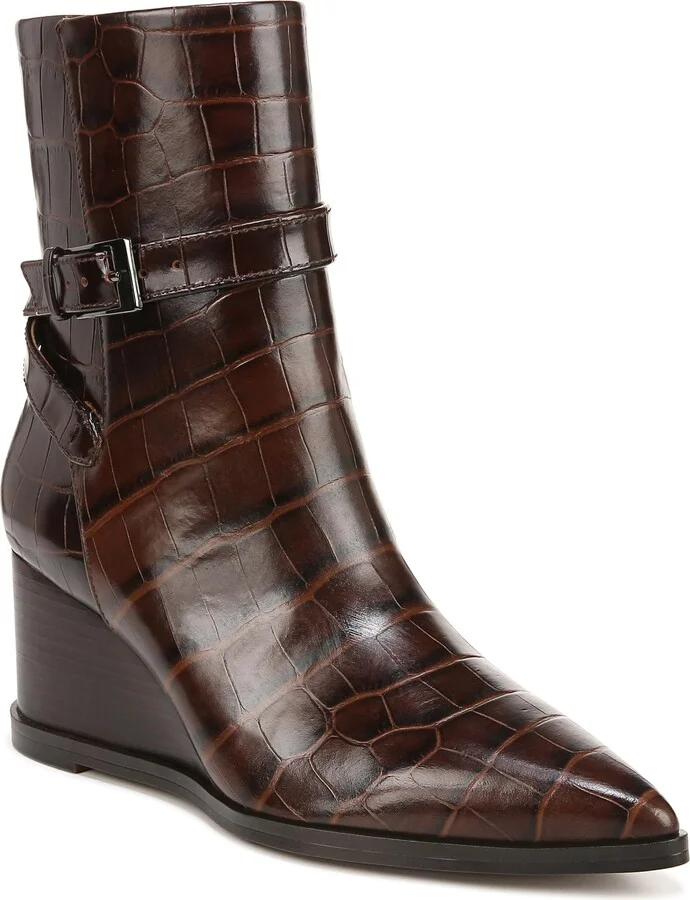 Brown Croc Leather