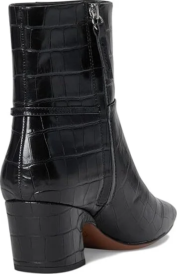 Franco Sarto Saydie Women's Boots Black Croc Print : 6.5 M, Suede/Leather - Image 4