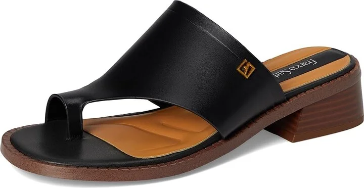 Franco Sarto Sia Women's Sandals Black : 7 M, Leather/Rubber - Image 5