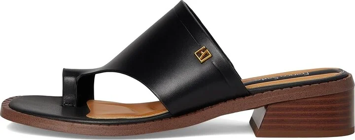 Franco Sarto Sia Women's Sandals Black : 7 M, Leather/Rubber - Image 6