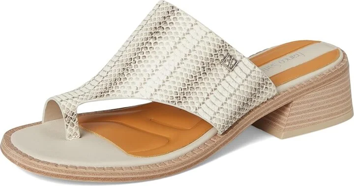 Franco Sarto Sia Women's Sandals Roccia Grey Snake : 11 M, Leather/Rubber - Image 5