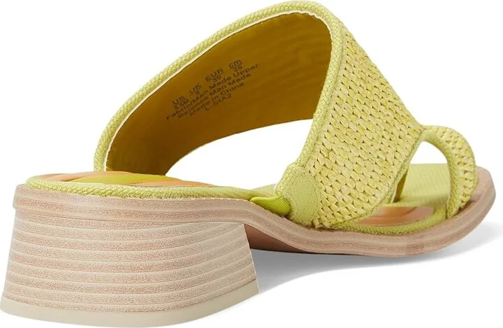 Franco Sarto Sia Women's Sandals Seaweed : 6 M, Leather/Rubber - Image 4