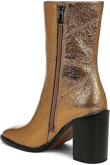 Franco Sarto Stevie Women's Shoes Bronze Metallic : 8 M, Leather - Image 4