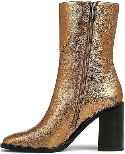 Franco Sarto Stevie Women's Shoes Bronze Metallic : 8 M, Leather - Image 6