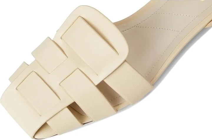 Franco Sarto Taylon Women's Sandals Ivory White : 8.5 M, Leather - Image 7