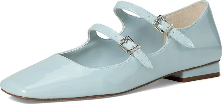 Franco Sarto Tesoro Mary Jane Women's Shoes Soft Blue : 7 M, Textile - Image 5