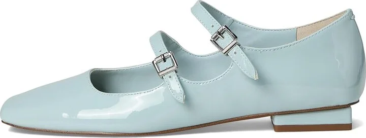 Franco Sarto Tesoro Mary Jane Women's Shoes Soft Blue : 7 M, Textile - Image 6