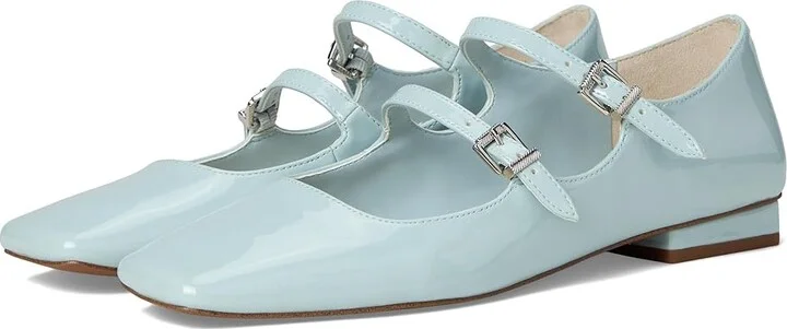 Franco Sarto Tesoro Mary Jane Women's Shoes Soft Blue : 7 M, Textile