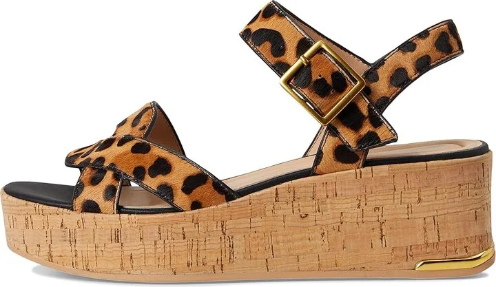 Franco Sarto Tilly Women's Wedge Shoes Brown : 7.5 M, Leather/Rubber - Image 6