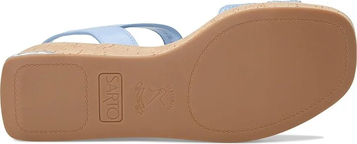 Franco Sarto Tilly Women's Wedge Shoes Denim Blue : 8 M - Image 3