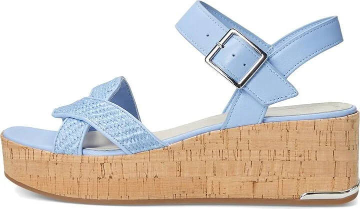Franco Sarto Tilly Women's Wedge Shoes Denim Blue : 8 M - Image 6