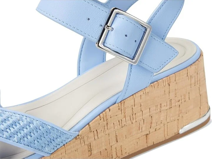 Franco Sarto Tilly Women's Wedge Shoes Denim Blue : 8 M - Image 7
