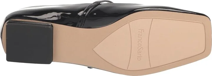 Franco Sarto Tinsley Mary Jane Flats Women's Flat Shoes Black Synthetic : 10 M - Image 3