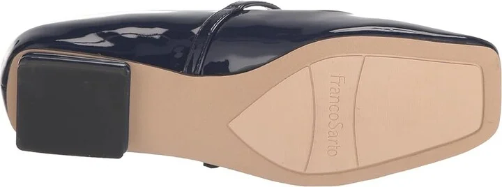 Franco Sarto Tinsley Mary Jane Flats Women's Flat Shoes Blue Synthetic : 10 M - Image 3