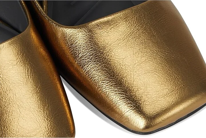 Franco Sarto Tinsley Mary Jane Flats Women's Flat Shoes Bronze Metallic : 6.5 M, Leather/Rubber - Image 7