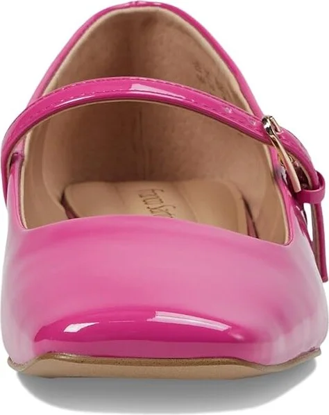 Franco Sarto Tinsley Mary Jane Flats Women's Flat Shoes Pink Patent : 7.5 M, Leather/Rubber - Image 2