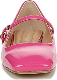 Franco Sarto Tinsley Mary Jane Flats Women's Flat Shoes Pink Patent : 7.5 M, Leather/Rubber - Image 5