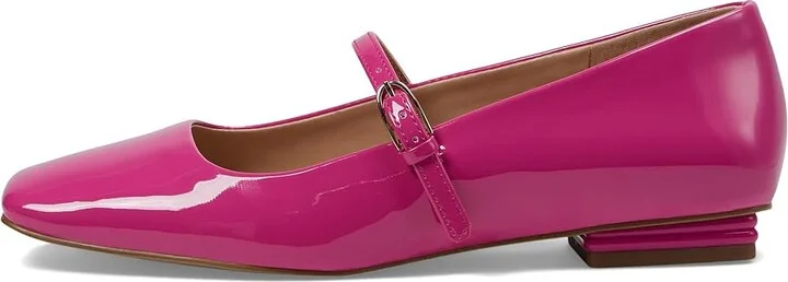 Franco Sarto Tinsley Mary Jane Flats Women's Flat Shoes Pink Patent : 7.5 M, Leather/Rubber - Image 6