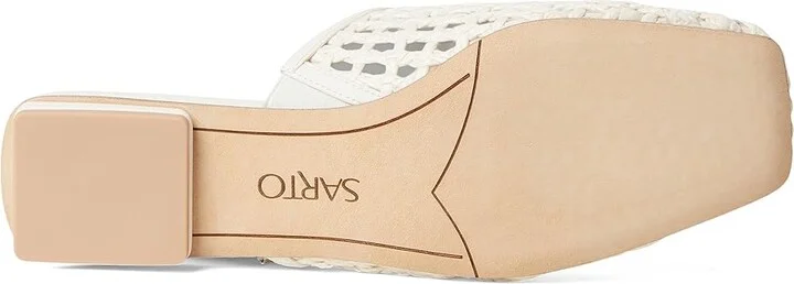 Franco Sarto Tomika2 Women's Shoes Cream White : 6 M, Textile - Image 3