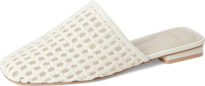 Franco Sarto Tomika2 Women's Shoes Cream White : 6 M, Textile - Image 5