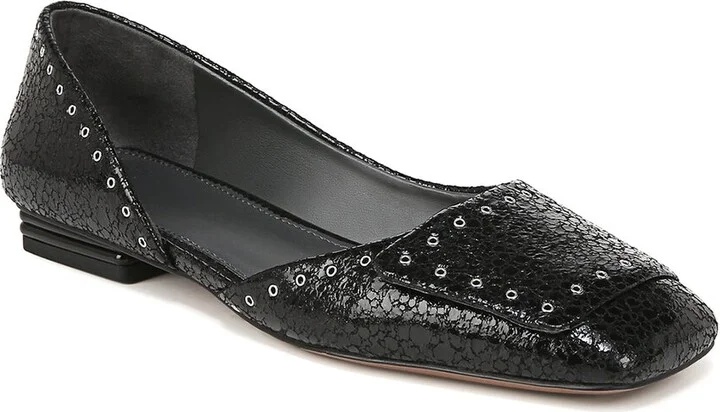 Franco Sarto Tracy Embellished Leather Flat