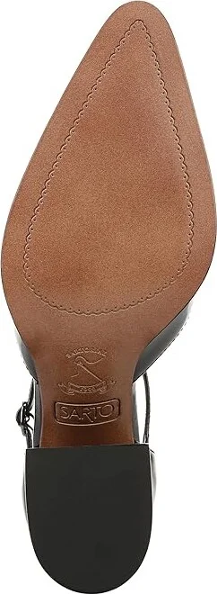 Franco Sarto Trendy Women's Shoes Black Leather : 6 M - Image 3