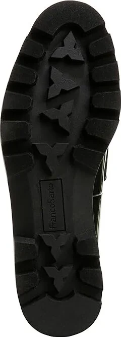 Franco Sarto Urban Women's Flat Shoes Black/Silver Stud : 6.5 M, Leather - Image 3