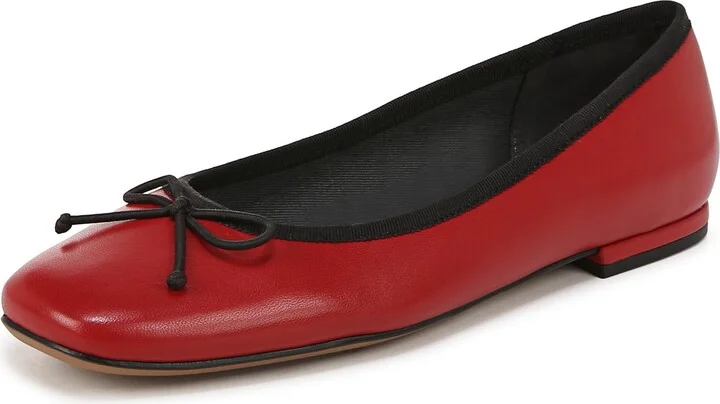 Crimson Red Leather