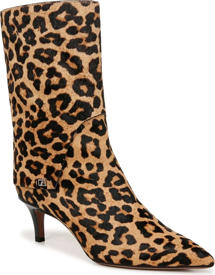Franco Sarto Women's Alberta Mid Shaft Kitten Heel Boots