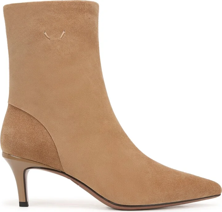 Franco Sarto Women's Anna Pointed Toe Kitten Heel Dress Booties - Image 2