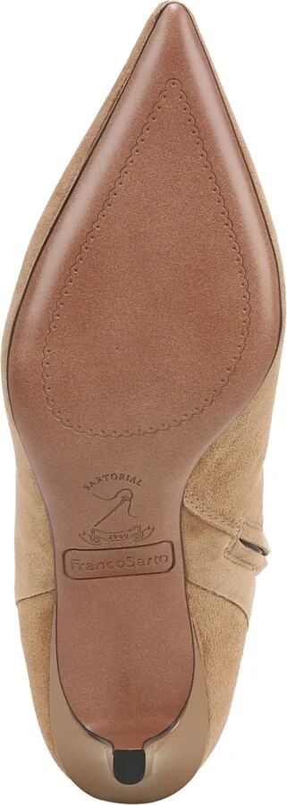 Franco Sarto Women's Anna Pointed Toe Kitten Heel Dress Booties - Image 5