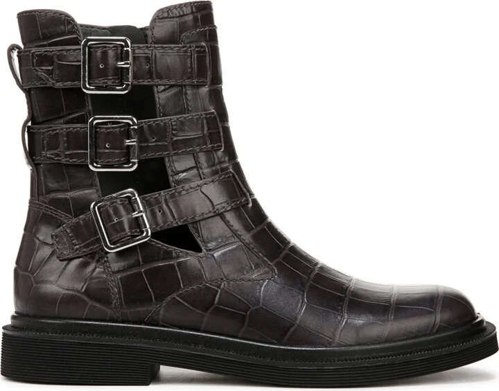 Franco Sarto Women's Argo Square Toe Buckle Booties - Image 2