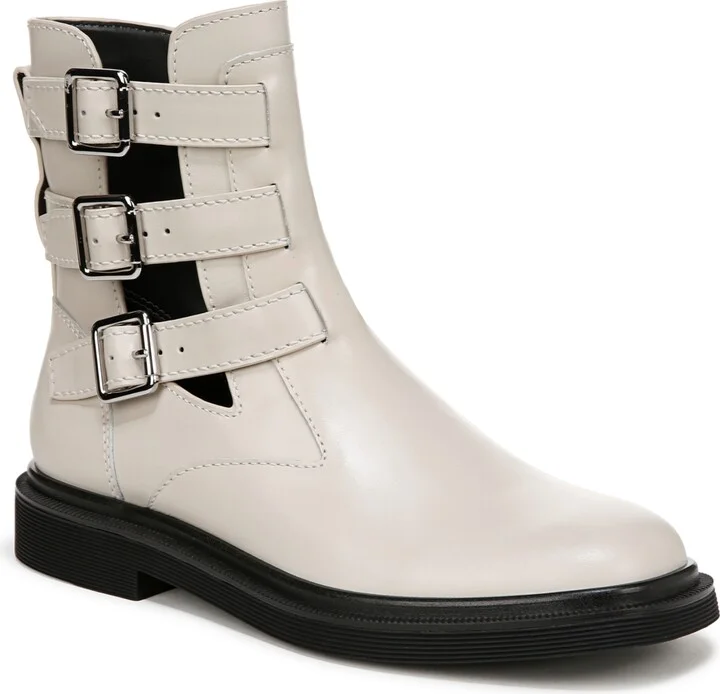 Chalk White Leather