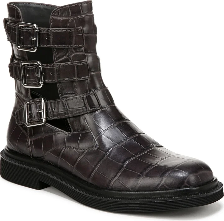 Franco Sarto Women's Argo Square Toe Buckle Booties