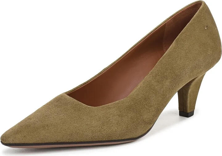 Moss Green Suede