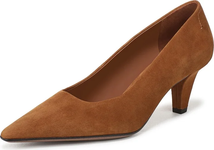 Saddle Brown Suede