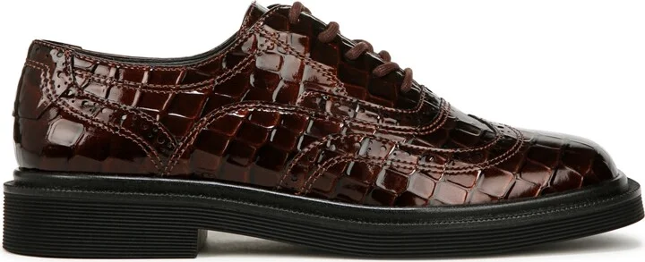 Franco Sarto Women's Audrey Square Toe Lace Up Oxfords - Image 2