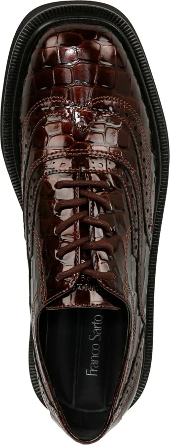Franco Sarto Women's Audrey Square Toe Lace Up Oxfords - Image 4
