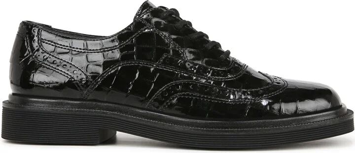 Franco Sarto Women's Audrey Square Toe Lace Up Oxfords - Image 6