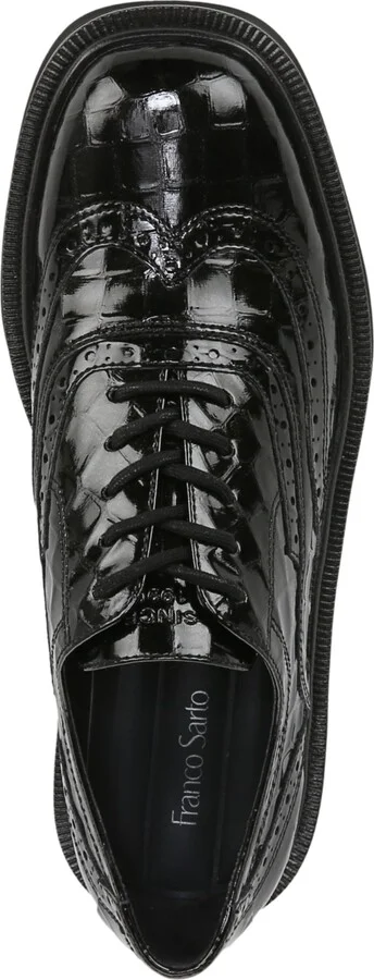 Franco Sarto Women's Audrey Square Toe Lace Up Oxfords - Image 8