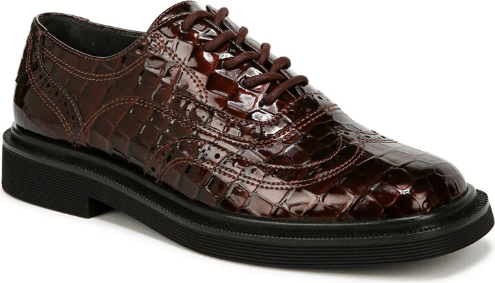 Franco Sarto Women's Audrey Square Toe Lace Up Oxfords
